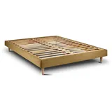 Lattenrost – Stoff – Im Bausatz - 160 x 200 cm - Gelb