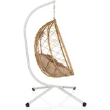 hjh living Hängesessel COCOVA Weiß/Beige