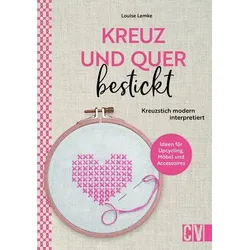 Kreuz und quer bestickt