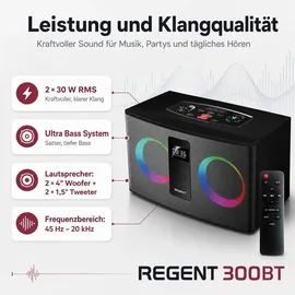 Ferguson Regent 300BT schwarz