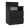 magowa Nachtschrank Malwa M1 40 x 32 x 59 cm Schwarz