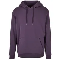 Build Your Brand Heavy Kapuzenpullover Purple Night 2XL