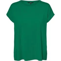 Rundhalsshirt »VMAVA PLAIN SS TOP GAJRS NOOS«, Gr. L (40), Bosphorus, , 34668100-L