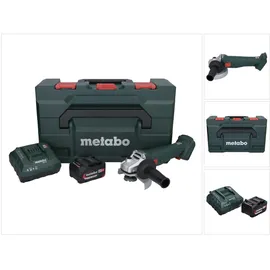 Metabo W 18 L 9-125 inkl. 1 x 4,0 Ah + Ladegerät + metaBOX