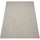 Paco Home Outdoor Teppich Wetterfest Pflegeleicht für Garten, & Balkon Grau, 120x160 cm,