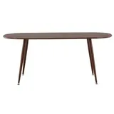 VCM ebuy24 Esstisch Sanford Esstisch 90x180cm braun. braun