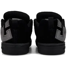 DC Shoes Court Graffik SE - Leather Shoes for Kids - Lederschuhe - Kinder - 34 - Schwarz - 34 EU