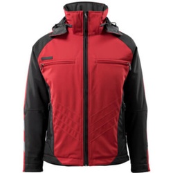 Mascot Darmstadt Winterjacke Größe XL, rot/schwarz