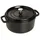 Staub Cocotte 28 cm rund schwarz