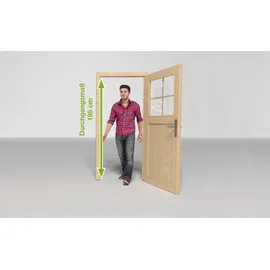 Weka Designhaus 126+ 3 x 2,5 m Rot