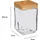Five 5five - Glasbehälter, quadratisch, 1,7 L in Beige