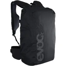 Evoc RAINCOVER SLEEVE COMMUTE, Rucksackregenhülle (wasserdichte Regenhülle für EVOC COMMUTE Rucksäcke, Regenschutz Rucksack, Maße: 19 x 27 x 48 cm, Gewicht: 70 g) Schwarz
