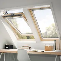 VELUX Dachfenster GGL 3062 Schwingfenster Holz/Kiefer ENERGIE SCHALLSCHUTZ Fenster, 78x140 cm (MK08)