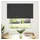vidaXL Verdunkelungsrollo 127 x 127 cm Fenstergröße (Velux) schwarz