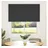 vidaXL Verdunkelungsrollo 127 x 127 cm Fenstergröße (Velux) schwarz