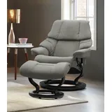 Stressless Stressless® Relaxsessel »Reno«, mit Classic Base, Größe S, M & L, Gestell Schwarz, grau