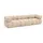 kaiser möbel Sofa Modulares 3-Sitzer-Sofa, gerade Couch, Stoff Salvador, Selia, 3-Sitzer, Veloursstoff Salvador, modernes Design,weiche, abgerundete Linien beige