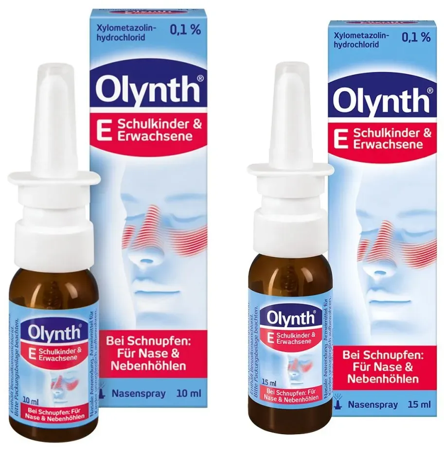 Olynth E 0,1 % Nasenspray Schulkinder und Erwachsene