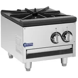Royal Catering - Gas Edelstahl 14 kW kompakt Gaskocher mit Sicherheitsdesign