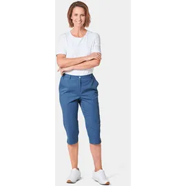 GOLDNER Caprihose Sportive Schieferblau 27