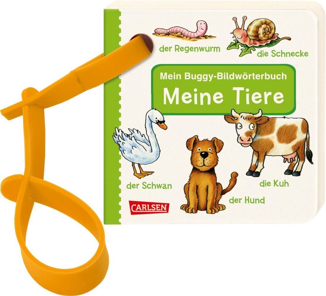 Mein Buggy-Bildwörterbuch / Buggy-Bücher: Mein Buggy-Bildwörterbuch: Meine Tiere - Lucia Fischer  Pappband