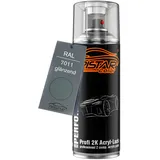 TRISTARcolor RAL 7011 Eisengrau glänzend 2K Acryl Spraydose Sprühdose Spritzlack Sprühlack 400 ml schnelltrocknend