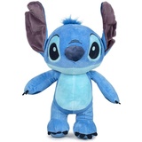 eurotronic Disney Stitch Blue Alien - Höhe 30cm - mit Sound Hawaiianische Musik Hawaii - Offizielles