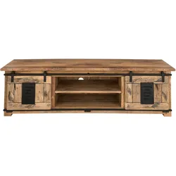 TV Couchtisch Florenz Mango Vintage 180 x 55 x 50 cm