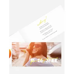 Einladungen zum Geburtstag  selbst gestalten mit Spruch und Fotos im Onlinedesigner bei Meine-Kartenmanufaktur.de