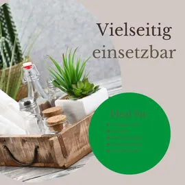 Novaliv Holzkiste 30 x 25 x 8 cm 3-tlg. Braun