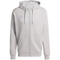 adidas Entrada 26 Full Zip Hoodie Team Light grey-white 3XL