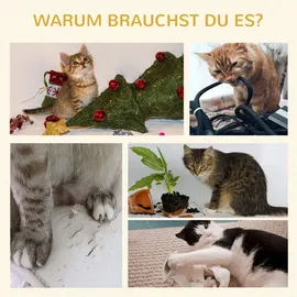 PawHut Kratzbaum 128 cm schwarz
