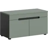 xonox.home Canu 80 x 45 x 37 cm grau / grün