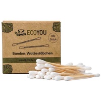 EcoYou Wattestäbchen - Bambus 100 Stück