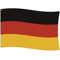 AMSCAN 400201 Riethmüller® Fahne Deutschland, 90x150 cm