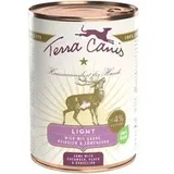 Terra Canis Light Wild, Gurke, Pfirsich & Löwenzahn 12 x 400 g