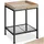 Tectake Rochester Braun Eiche 41 x 41 x 56 cm