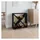 vidaXL Weinregal 62 x 25 x 62 cm Schwarz