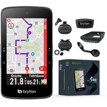 Bryton Rider S800T Bundle mit Herz, Tritt- und Geschwindkeitssensor