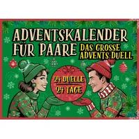 Adventskalender für Paare – Das große Advents-Duell: 24 Duelle, 24 Tage, 1-gegen-1 interaktiver Weihnachtskalender mit Spielen & Rätseln