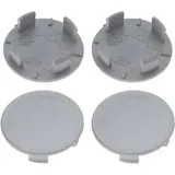 4 Nabenkappen Ø 50,0 mm - 43,0 mm / rund flach / Klebefläche