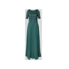 Vera Mont Abendkleid Spitze Grün 40