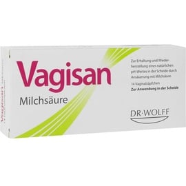 Linola VAGISAN Milchsäure Vaginalzäpfchen 14 St