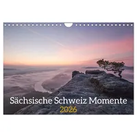 Calvendo Sächsische Schweiz Momente 2026 (Wandkalender 2026 DIN A4