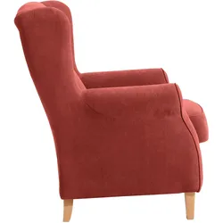 Max Winzer Ohrenbackensessel Lorris - terracotta