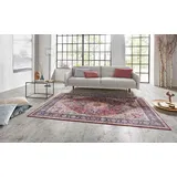 HANSE HOME Teppich HANSE HOME "Anthea" Gr. 3, lila (pflaume), B:120cm H:5mm L:160cm, Polyester, Teppiche, Teppich, Orientalisch, Läufer, Vintage, Wohnzimmer, Schlafzimmer, Esszimmer