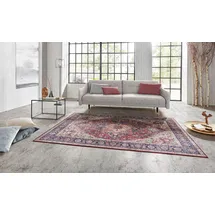 HANSE HOME Teppich HANSE HOME "Anthea" Gr. 3, lila (pflaume), B:120cm H:5mm L:160cm, Polyester, Teppiche, Teppich, Orientalisch, Läufer, Vintage, Wohnzimmer, Schlafzimmer, Esszimmer