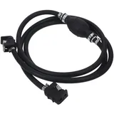 Luxshiny Ölpumpe Mit Ölpumpenschlauch Benzinschlauch Für Ölabsaugpumpe Handölpumpe Gaspumpe Kerosinpumpe Kraftstofftransferpumpe Manuelle Ölpumpe Rohr