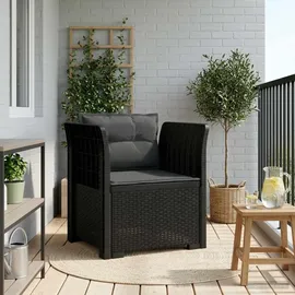 vidaXL 1-Sitzer Sessel 1 x 1 x 1 cm grau