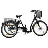 Sachsenrad T3A Trio II 40 cm 24 Zoll Unisex schwarz
